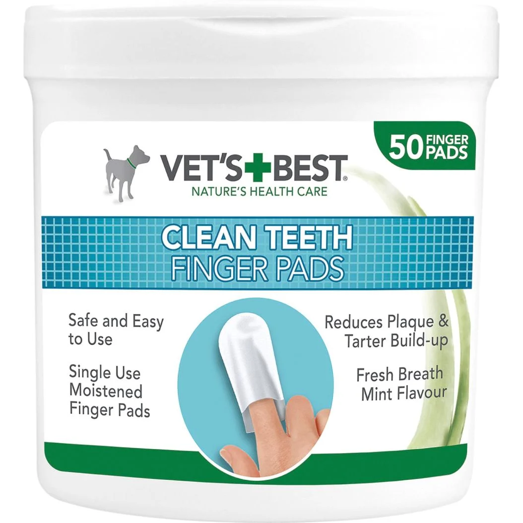 Vet’s Best Clean Teeth Fingerpads for tannpleie