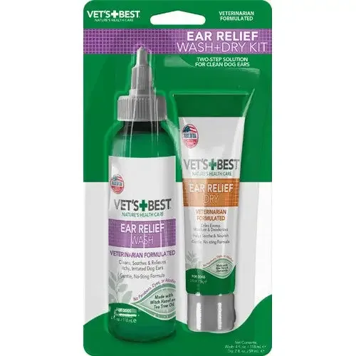 Vets Best Øre- og tørrvask