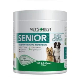 Vet's Best Senior Daily Chews laks