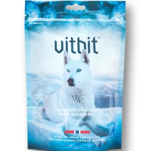 VitBit Collagen Crackers m/Blåbær 70g