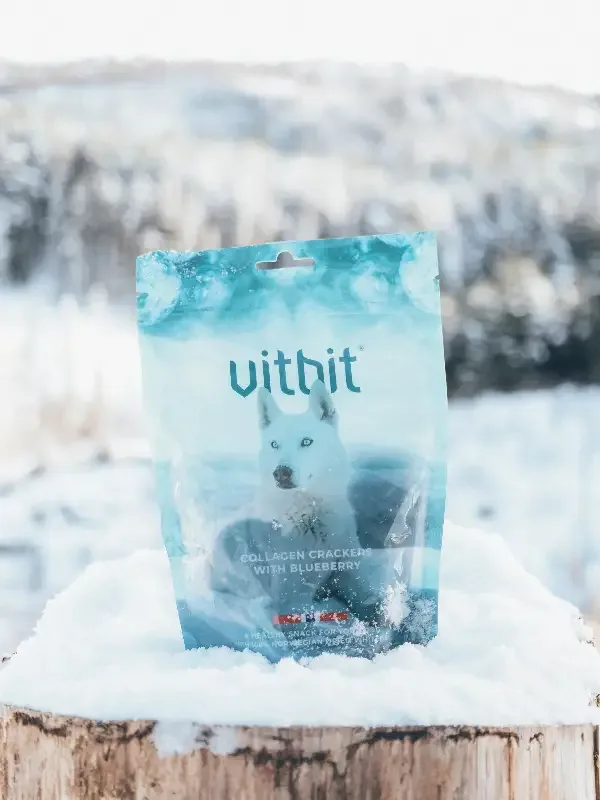 VitBit Collagen Crackers m/Blåbær 70g