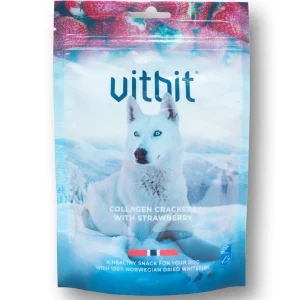 VitBit Collagen Crackers m/Jordbær 70g