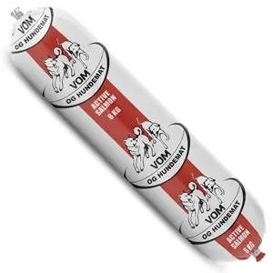 Vom Active fullfôr med laks 6kg pølse - Image 2