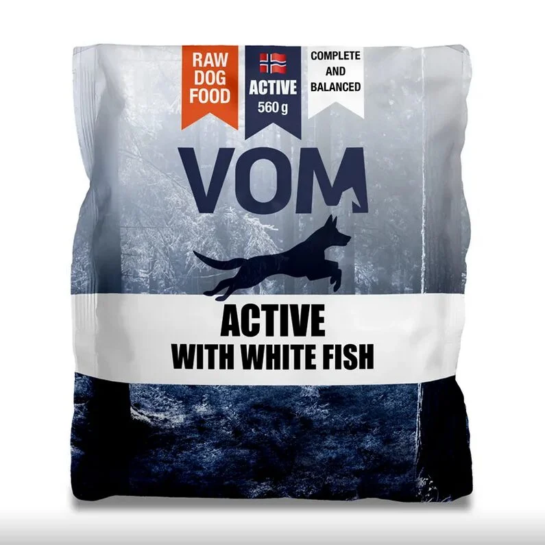 Vom Active fullfôr proteinrikt kjøttboller 1 kartong (15x560gr)