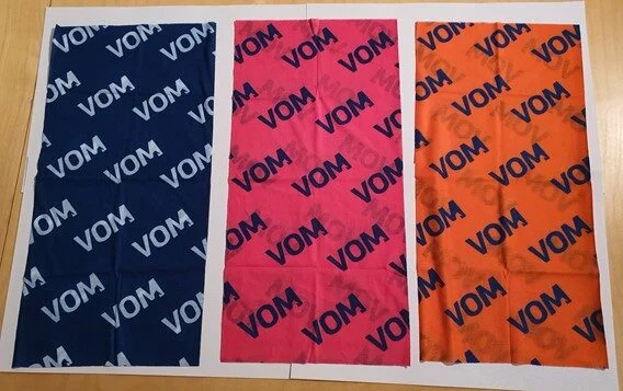 Vom Buff/headover Blå/Rosa/orange