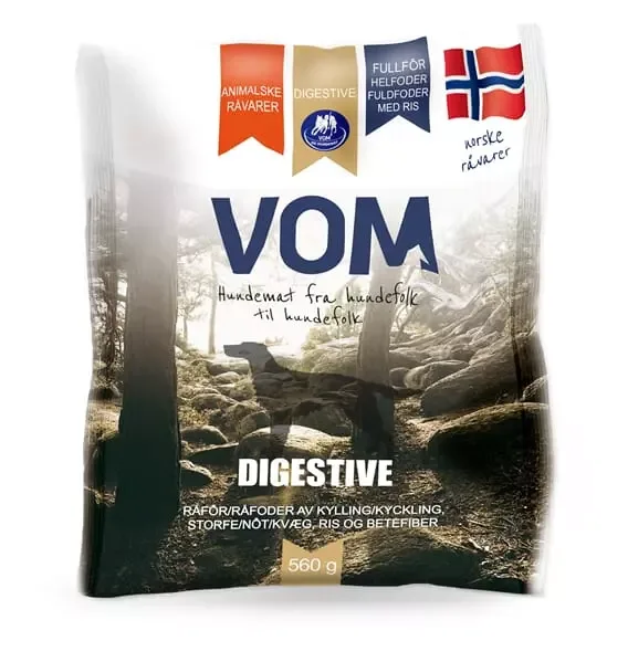VOM Digestive fullfôr Kjøttboller, 560g