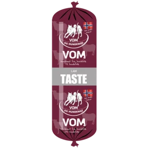 Vom og Hundemat Taste Lamm 500 g - Korv
