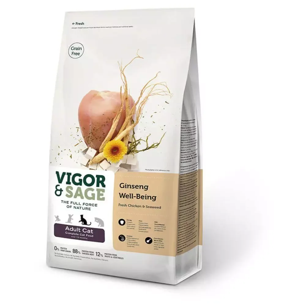 Vs Well-Being Ginseng Adult Cat 4Kg