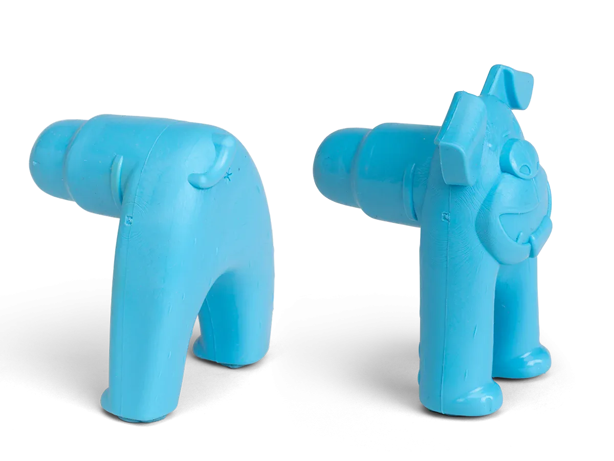 WestPaw Toppl Stopper Aqua blue 2pk