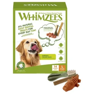 Whimzees Dog Chews Variety Box L