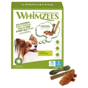 Whimzees Dog Chews Variety Box Small dogs