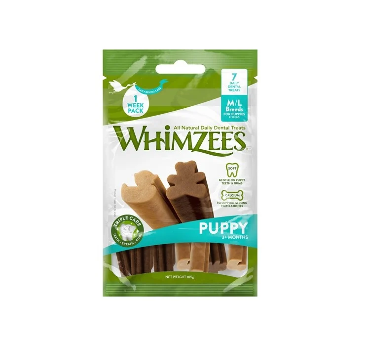 WHIMZEES Puppy, M/L, 7Stk, 105G.