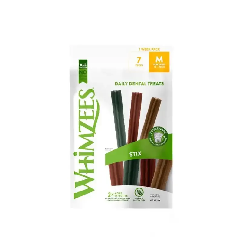 Whimzees STIX Medium 210g