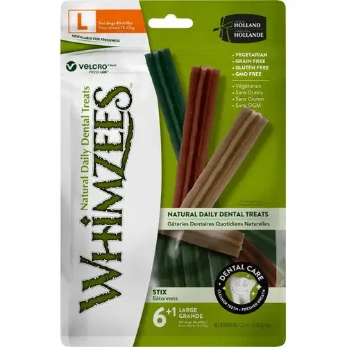 Whimzees Stix, pose L 7 stk.