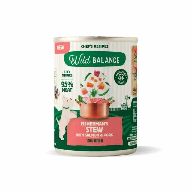 Wild Balance Chef’s Recipes Fisherman’s Stew w/salmon & pork 400g