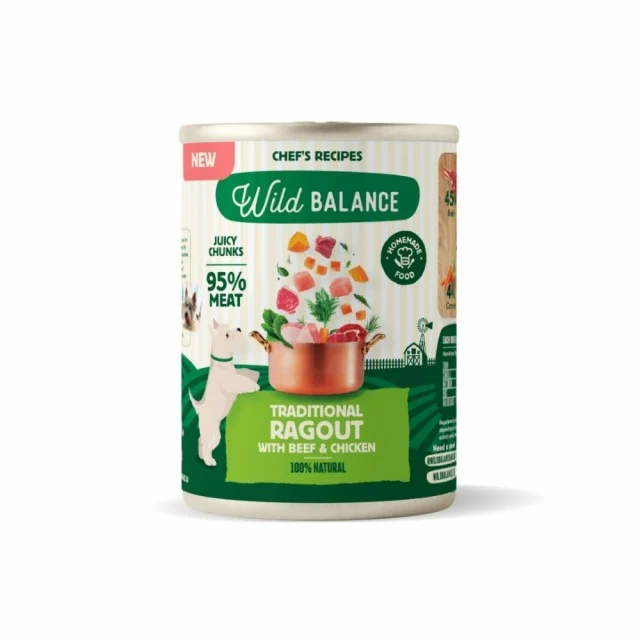 Wild Balance Chef’s Recipes Traditional Ragout w/beef & chicken 400g