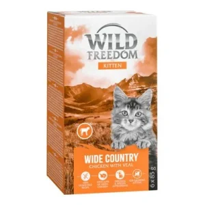 Wild Freedom Kitten skål 6 x 85 g