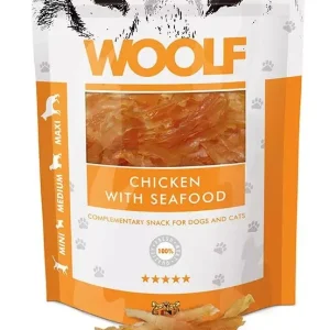 Woolf Chicken And Seafood 100G