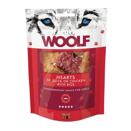 Woolf Hearts Of Duck Or Chicken With Rice 100G - Image 2