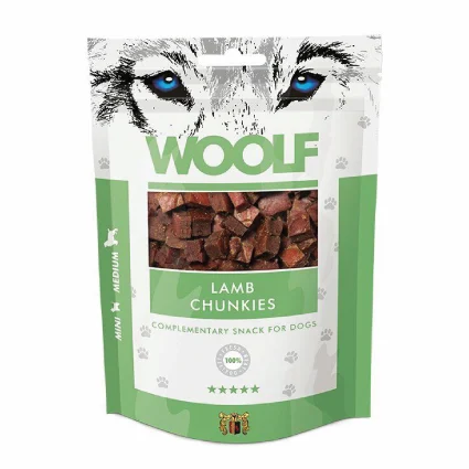 Woolf Lamb Chunkies 100G