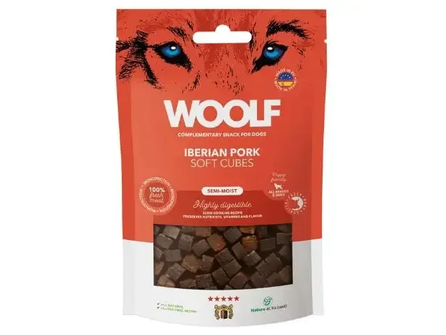 Woolf – Myke kuber Iberisk svinekjøtt, 100g