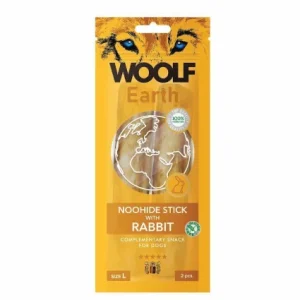Woolf Noohide Kanin Sticks 2 Stk 13Cm