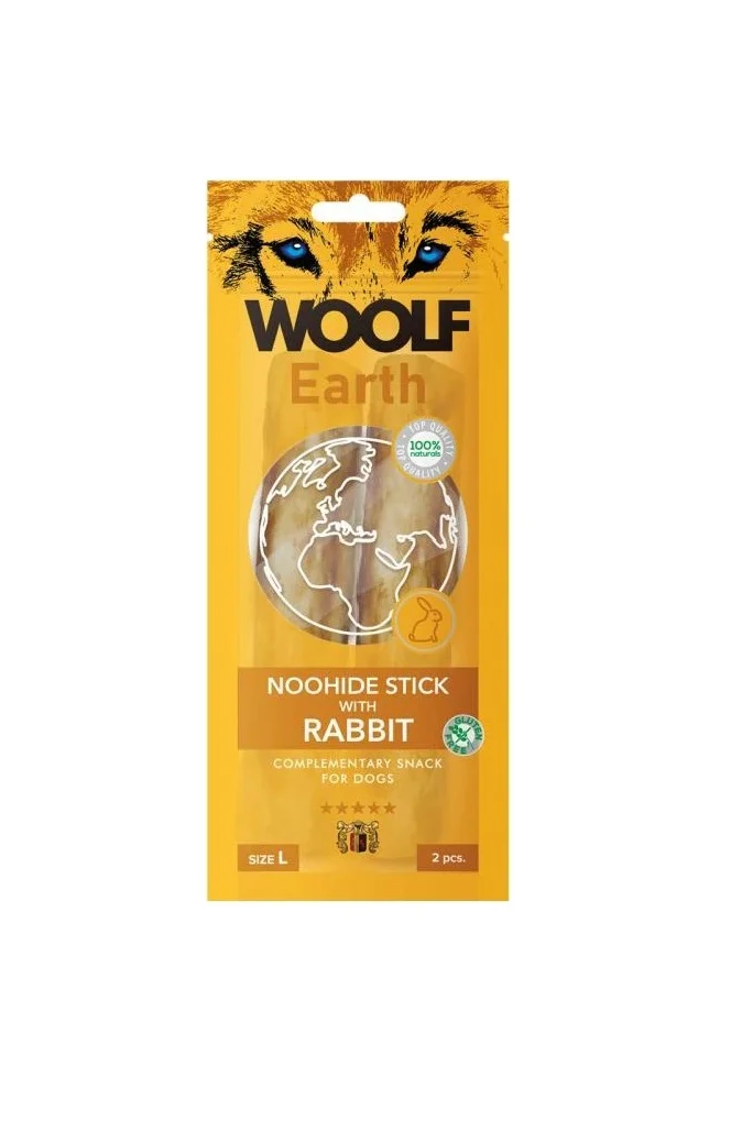 Woolf Noohide L Kanin Sticks 2 Stk 13Cm