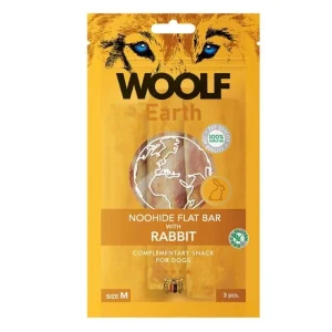 Woolf noohide M kanin filè 3 stk 14cm