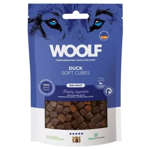 Woolf Soft Cubes And 100g – Naturlige og myke hundegodbiter med 85% fersk and
