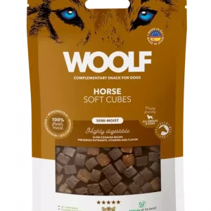 Woolf Soft Cubes Horse 100G