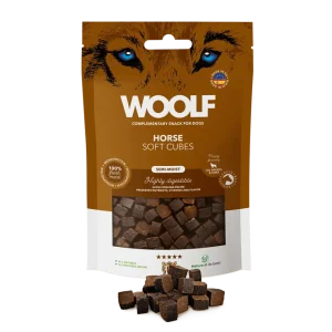 Woolf Soft Cubes Horse 100G