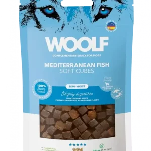 Woolf Soft Cubes Mediterranean Fish 100G