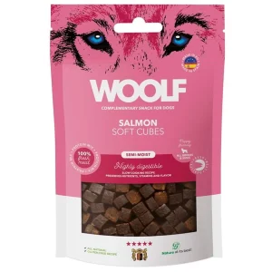 Woolf Soft Cubes Salmon 100g