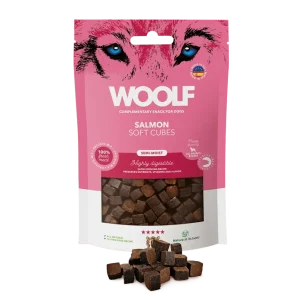 Woolf Soft Cubes Salmon 100G