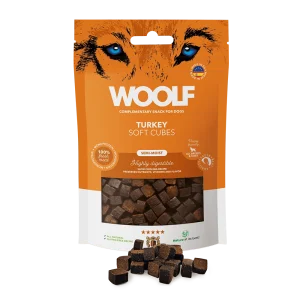 Woolf Soft Cubes Turkey 100G