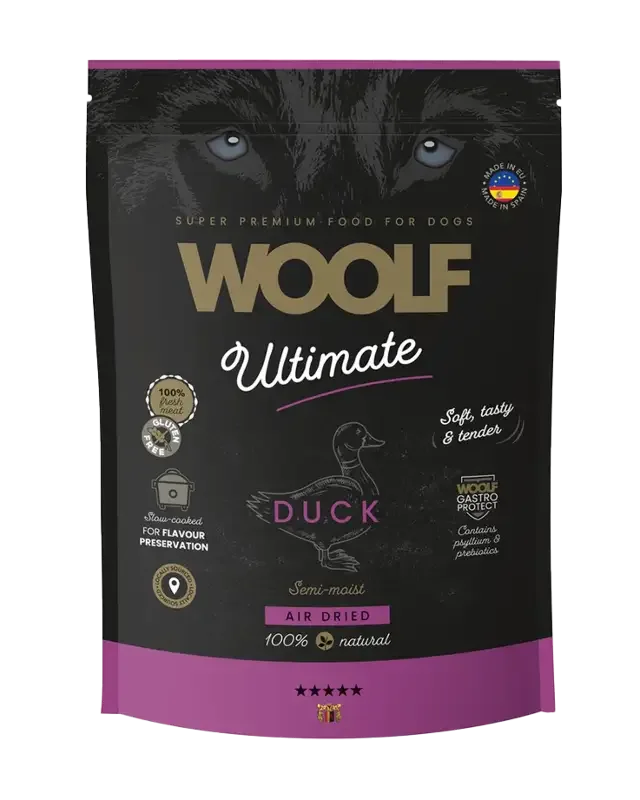 Woolf – ultimate dog food duck 1 kg