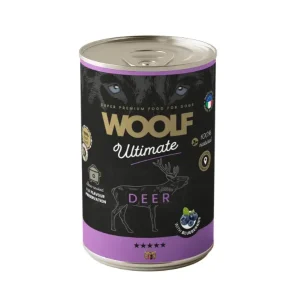 Woolf Ultimate Dog Våtfôr Deer with Blueberries