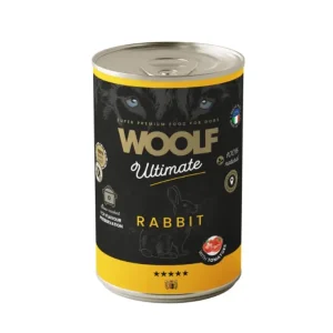 Woolf Ultimate Dog Våtfôr Rabbit with Tomato
