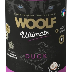 Woolf Ultimate Våtfor – Duck with Coconut oil 400gr