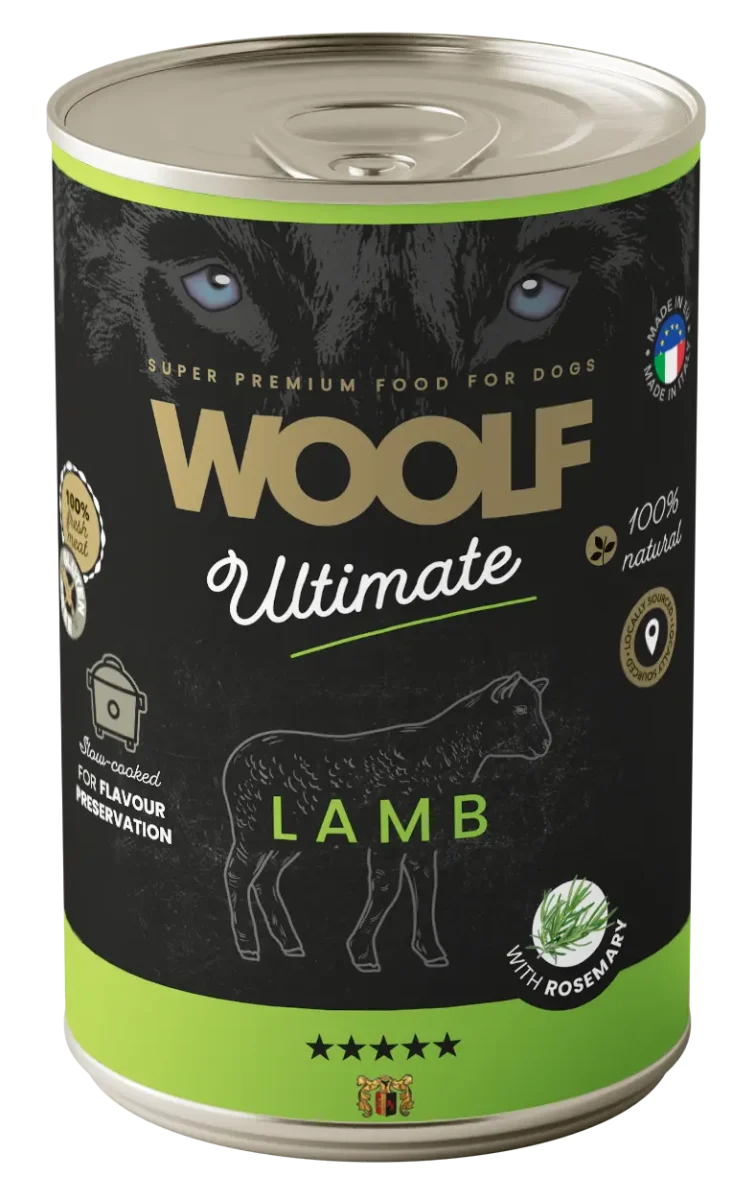 Woolf Ultimate Våtfor- Lamb with Rosemary 400gr