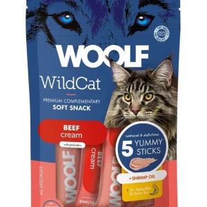 Woolf Wildcat Cream Beef+Shrimp Oil 5pk