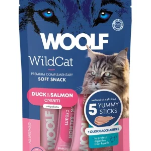 Woolf Wildcat Cream Duck+Salmon+oligosaccharides 5pk