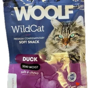 Woolf WildCat Soft Snacks Duck 50g