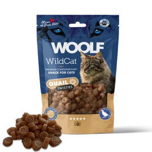 Woolf Wildcat Twisties Quail 50g