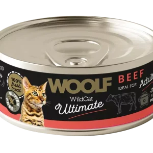 Woolf Wildcat Ultimate Kattefôr Beef Pate 85g