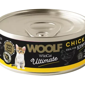 Woolf Wildcat Ultimate Kattefôr Kitten Chicken Pate 85g