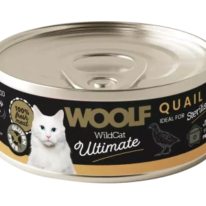 Woolf Wildcat Ultimate Kattefôr Quail Pate 85 g