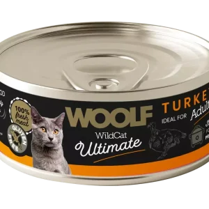 Woolf Wildcat Ultimate Kattefôr Turkey Pate 85g