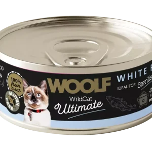 Woolf Wildcat Ultimate Kattefôr White Fish Pate 85g