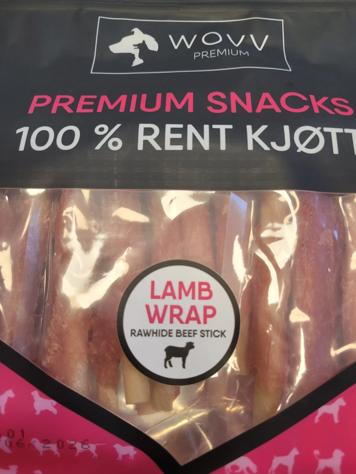 WOVV Kjøttstenger med Lam